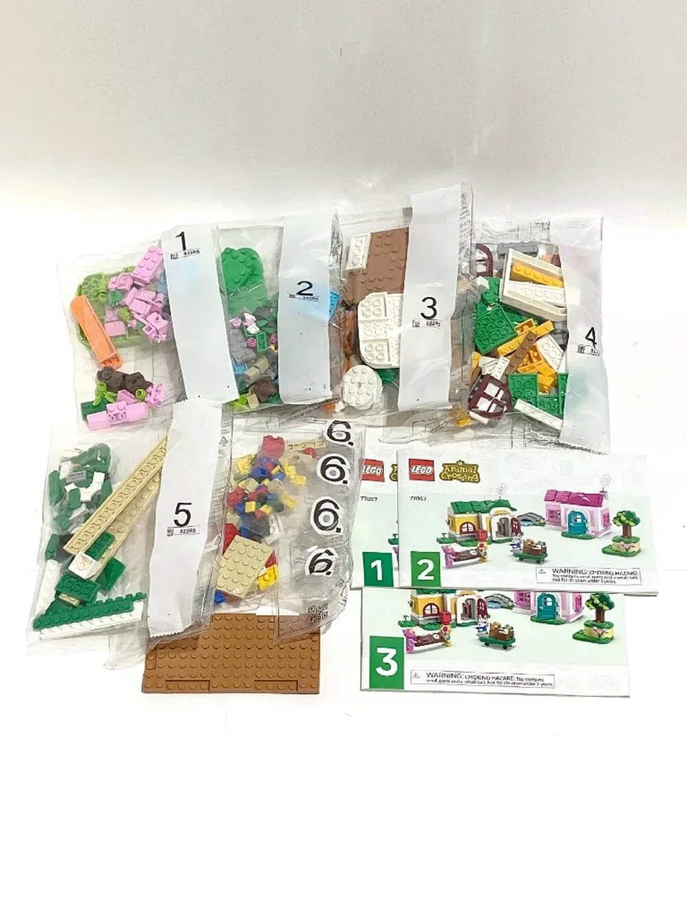 LEGO 77057 Animal Crossing Yellow Creative Houses Seasons *NO MINIFIGURES* NEW